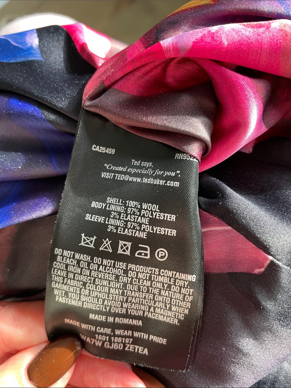 Ted Baker wool jacket - Picture 11 of 12